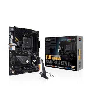 ASUS TUF 게이밍 B550PLUS WiFi II AMD AM43세대 라이젠 ATX 마더보드PCIe 4.0 6 2.5Gb LAN BIOS 플래시백 USB 3.2 2세대 주소 지정 가능한 RGB 헤더 및 아우라 동기화