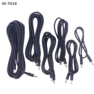 T16G1pcs DC5521 - 케이블 코드 18AWG DC5.5mm x 2.1mm 수커넥터 전원 어댑터 어댑터 와이어 LED 조명 스피