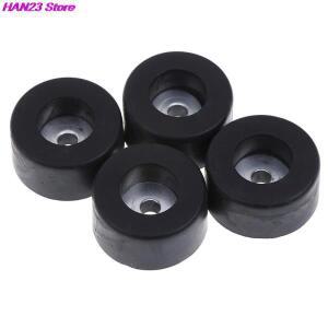 캐비닛 고무 발 댐퍼 패드 베이스  블랙 대형 케이스 스피커 38mm x 19mm 4개