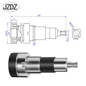 10pcs 4mm 바나나 소켓 바인딩 포스트 너트 플러그 잭 전기 커넥터 단자  구멍 DIY 부품 도구 J.40014