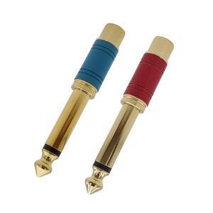 사운드 믹서용 오디오 스피커 컨버터 RCA 6.35mm 커넥터 암수커넥터 잭 2개
