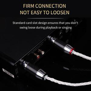 1쌍 하이파이 XLR 케이블  7N OCC 은도금 오디오 카본 3핀 밸런스드 xlr 커넥터