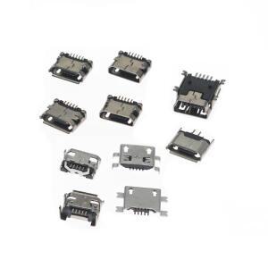 100pcs/키트 10 모델 마이크로USB 미니 usb 여성 안드로이드 호환 핸드폰 충전 액세서리 커넥터 소켓 잭 MP