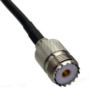 1pcss RG58 케이블 UHF SO239 암커넥터-SMA 수커넥터 커넥터 RF 동축 피그 테일 점퍼 어댑터 직선형  6인치