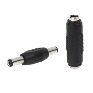 DC 5.5x2.1mm 더블 수-수 여성-여성 소켓 플러그 커넥터 장착 어댑터