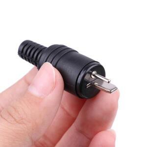 1pcs 2pcss 2핀 DIN 스피커 와이어 플러그 2P Hifi 라우드스피커 케이블 솔더 커넥터 수 암 소켓