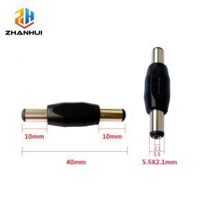 4pcs 5.5×2.1mm DC 전원 어댑터 - CCTV 보안 시스템용 수-수/여성-여성 패널 마운트 잭