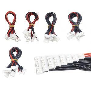 8pcs JST-XH 1S/2S/3S/4S/5S/6S/7S/8S 22AWG 100mm Lipo 밸런스 와이어 연장 충전 케이블 리드 코드 RC 배