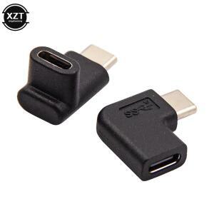 삼성 호환 호환 스마트 MoilbPhone용 USB-C 변환기 어댑터 커넥터 90도 직각 3.1 C타입 수암
