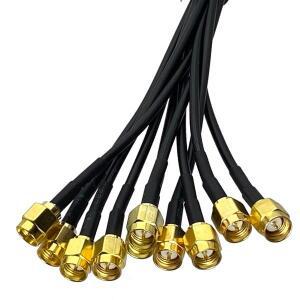 RG174 SMA 암커넥터  너트 - 수커넥터 RF 동축 커넥터 점퍼케이블 점프 케이블  4인치 ~ 5m