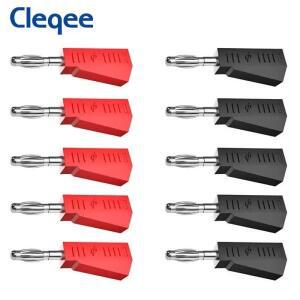 P3002 10pcs 4mm 쌓을  바나나 플러그 니켈 도금 스피커 커넥터  프로브 바인딩 포스트 5 색