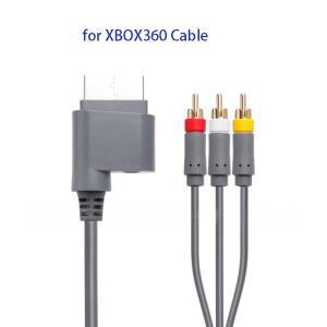 XBOX 호환 호환360 게임 콘솔용 1.8m AV 케이블 코어 컨트롤러 오디오 비디오 연결 와이어 마이크로 연장