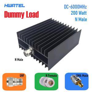 CE FCC 200와트 RF 동축 더미 로드 PL259 DC 3G 6GHz 200W 50옴 터미네이션 커넥터 N형 남성 포함