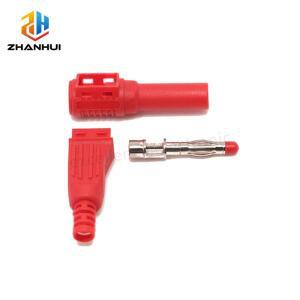4mm 수직 절연 와이어 납땜형 DIY 바나나 플러그 커넥터 - 5개/쌍