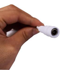 5개 5.5x2.1mm DC 수 암 전원 플러그 케이블 와이어 15cm 잭 어댑터 커넥터 CCTV 단색 3528 5050 LED 테이