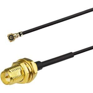 2x 8dBi 듀얼 밴드 2.4GHz 5.8GHz 안테나 RP-SMA Male2 15cm SMA Male-I-P-E-X-MHF4 M.2 NGFF 와이파이 WLA