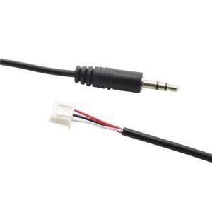 XH2.54 단자 3p 수 3.5mm AUX 잭 3 코어 앰프 연장선 오디오 케이블