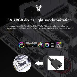 5V/3핀 ARGB AURA 동기화 컴퓨터 2280 SSD M2 라디에이터 알루미늄 PC Nvme 쿨러 방열판  스테이트 드라이