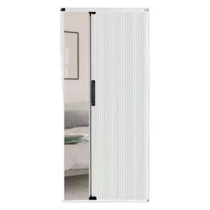 무타공 자바라 접이식 슬라이딩 도어 현관 중문 주방 방풍 프레임 거실 파티션 커튼 홀딩