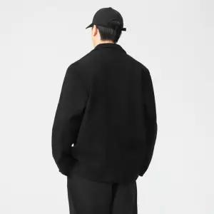 코아픽샵 캐주얼 가을 남성 블랙 코트 재킷 정장 키작남 루즈핏 봄가을 꾹3