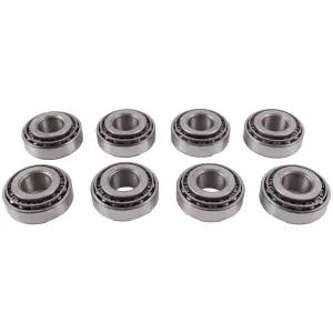 DVPARTS 8 PCS 테이퍼 롤러 베어링 LM11949 액슬 트레일러 휠과 호환 가능