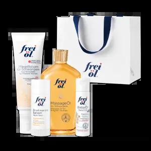 [프라이웰] 마사지 오일 + 마사지 크림 + 니플 밤 set (+베이비 오일 20ml 증정)