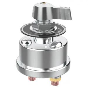 배터리 분리 스위치 말리텔레 ON/OFF 12-48V 고전류 200A 마스터 전원 차단 격리기 헤비 듀티 킬 카 트럭