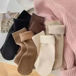 [다잇템] 여자 포근한 두툼한 FW 클래식 보온안감 양말24492184588872