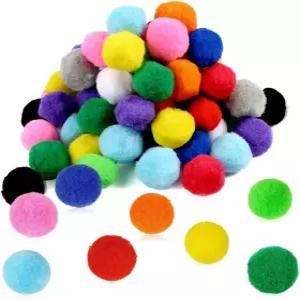 플리에이 120pcs 5CM 푹신한 폼 볼 DIY 창의적인 공예 장식을 위한 다양한 및 공예품 13가지 색상