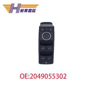 호환 메르세데스 W212 W204 W117 W176 W156 X204 A 용 창 스위치 2049055302 A 2049055402 C E 클래스 S212 C250용 유리 버튼