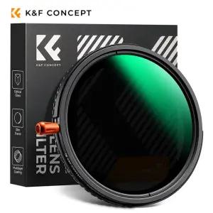 K F Concept 3in1 ND2-32+CPL+블랙 디퓨전 1/4 다기능 편광 가변 미스트 필터 37/49/52/58/67/72/77/82mm
