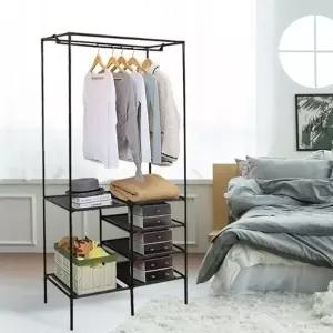 오픈형 조립식 행거 2단 싱글24495417588743