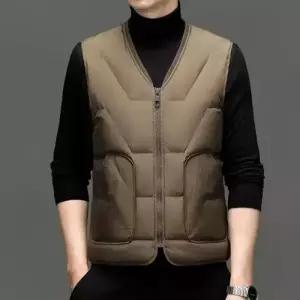 EAMT 겨울 캐주얼 남친 다운 반팔 상의 점퍼 폭스바겐+ YJ2