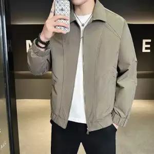픽호샵 남성용 봄 키작남 상의 점퍼 자켓 칼라 재킷 꾹1