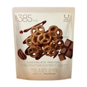 딜라이트 프로젝트 저당 초콜릿 프레첼 80g 4개