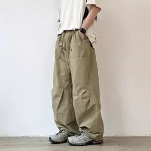 록쉬블몰 남성 바지 면 가을 빈티지 슬림 아웃도어 긴 경량화 HO3
