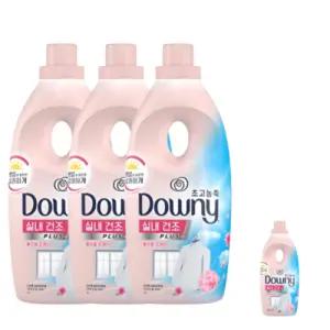 다우니 고농축 섬유유연제 플로럴 프레시 1L 3개+200ml(향랜덤)
