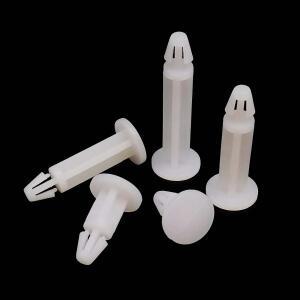 50pcs 나일론 플라스틱 절연 자동 고정 스탠드 오프 스페이서 리벳 푸시 인 4-4.5mm 구멍 1-1.5mm 두께 PCB