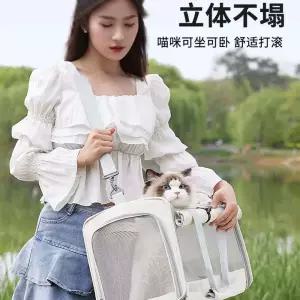 고양이 이동장 대형 외출 강아지 휴대용 가방 백팩