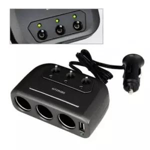 usb시거 시거잭 USB 스위치3구 멀티소켓 자동차용품 12V24V겸