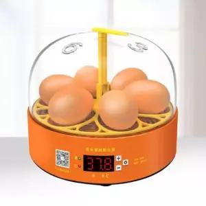친절한탄씨 미니 6구 자동 회전 부화기 달걀 병아리 부화 장치 계란부화기 닭부화기 전란틀 전란기