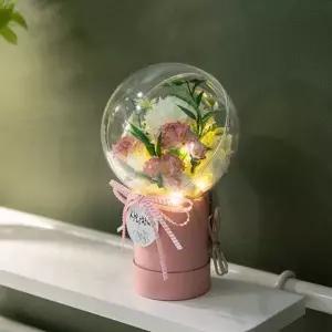 LED큐티벌룬카네이션화분set 19cm