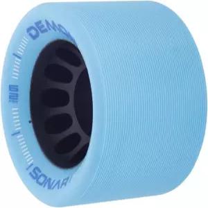 리델 데몬 EDM 롤러 스케이트 휠 - 43mm x 4팩 블루 95A