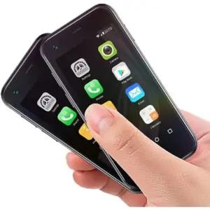 SOYES XS13 슈퍼 미니 3G 스마트폰 안드로이드 6.0 소형 2.5인치 1GB RAM 8GB ROM 백업 핸드폰 경량 1000mA