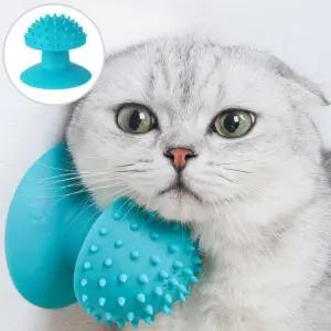 옆집샵 고양이 셀프 그루밍 빗 벽부착용 브러쉬 장난감