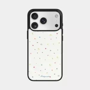 메이드모먼 sparkling moon 디자인 블랙 맥세이프 범퍼케이스