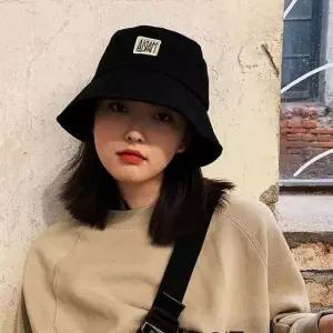 버킷햇 벙거지모자 자수 남녀공용 패치 스트릿 우아한