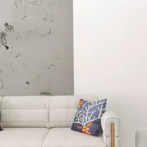 [RIZPICK]인테리어 diy 벽지 시트지 60cm 시트지 벽지 5m 화이트 거실