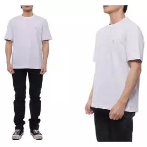 [브루넬로쿠치넬리]남성 레이어드 로고 반팔티셔츠 (M0B137427G CFP70 24S)
