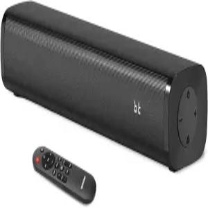 Wohome 2.1 TV용 사운드바 내장 서브우퍼 6단계 음성 향상 블루투스 5.3/광학/AUX/USB 연결이 가능한